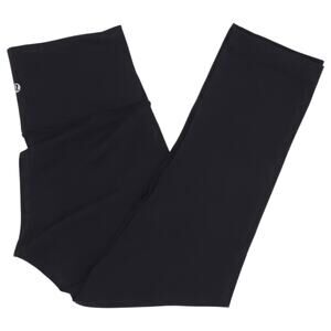 Lululemon Leggings Womens 6 Black Wunder Under Crop Full-On Luon 21" Yoga